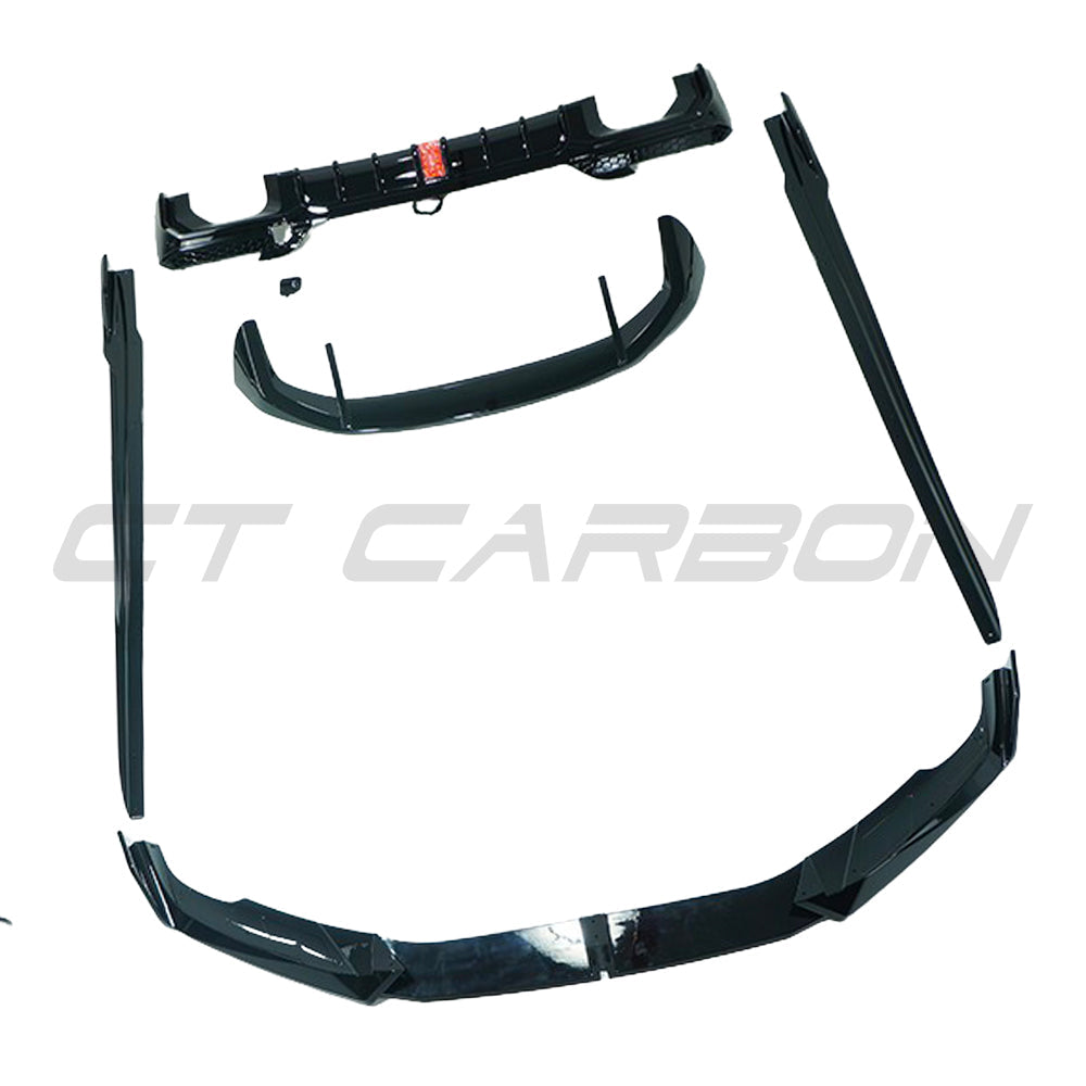 BMW X3 G01 & G08 2021-2024 FULL GLOSS BLACK KIT WITH TIPS