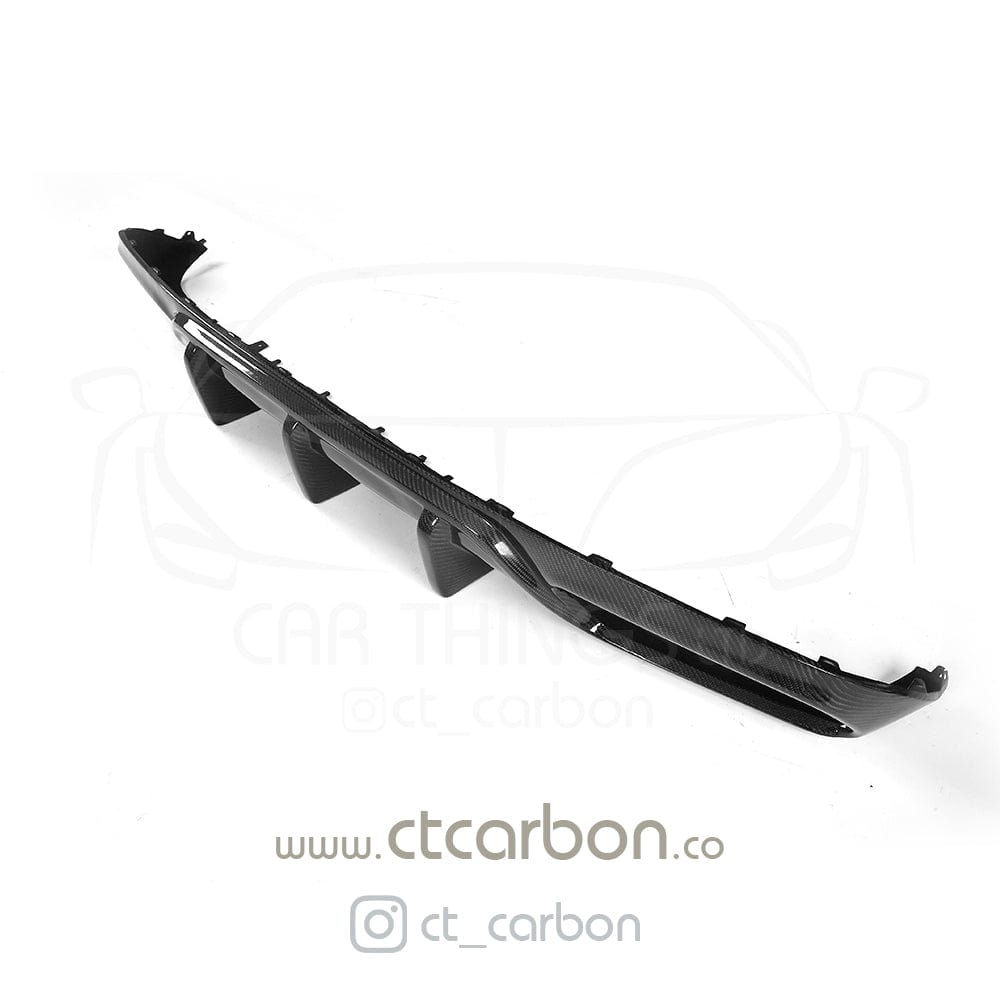 CT CARBON Diffuser MERCEDES W205 C63 & C63 COUPE 2DR CARBON DIFFUSER - OEM+ CT STYLE