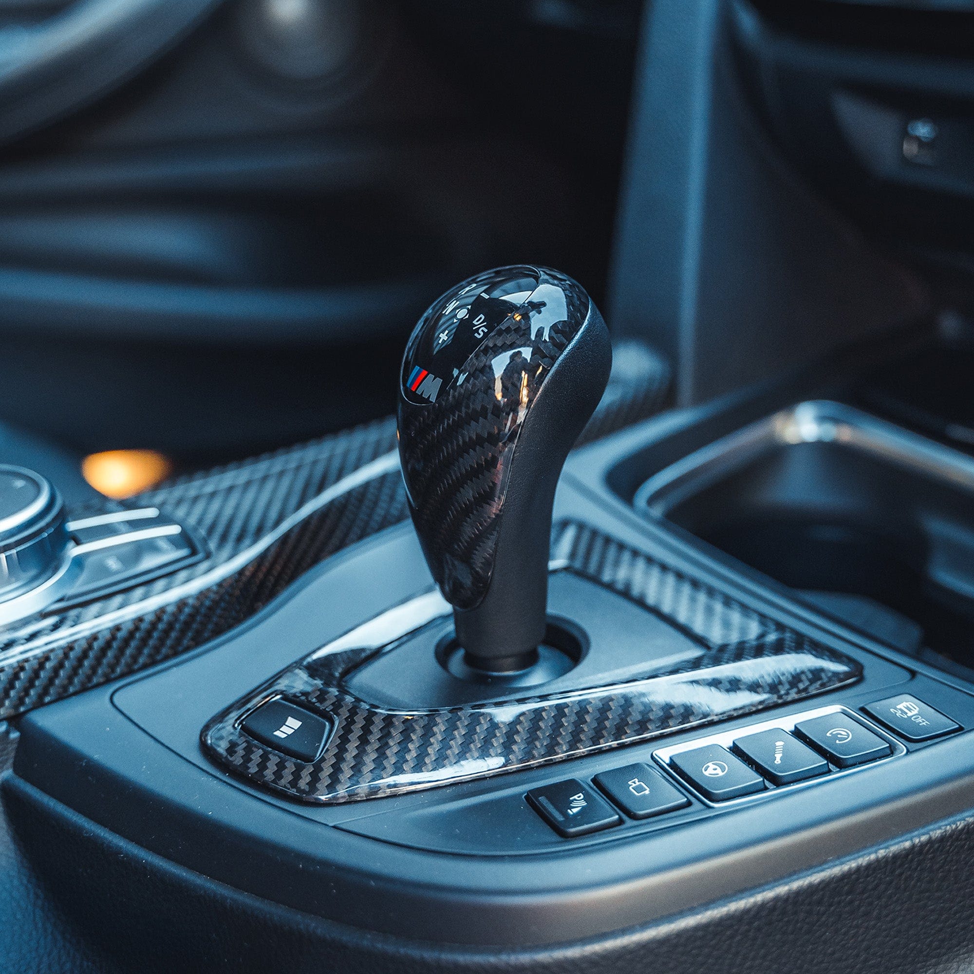 BMW Fxx M CAR DCT SHIFTER SURROUND - LHD - CT Carbon