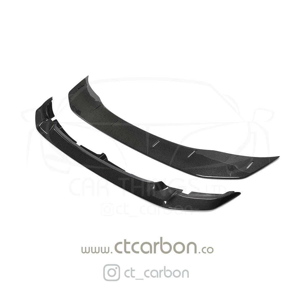 CT CARBON Splitter BMW M3/M4 (F80 F82 F83) CARBON FIBRE SPLITTER - GTS STYLE