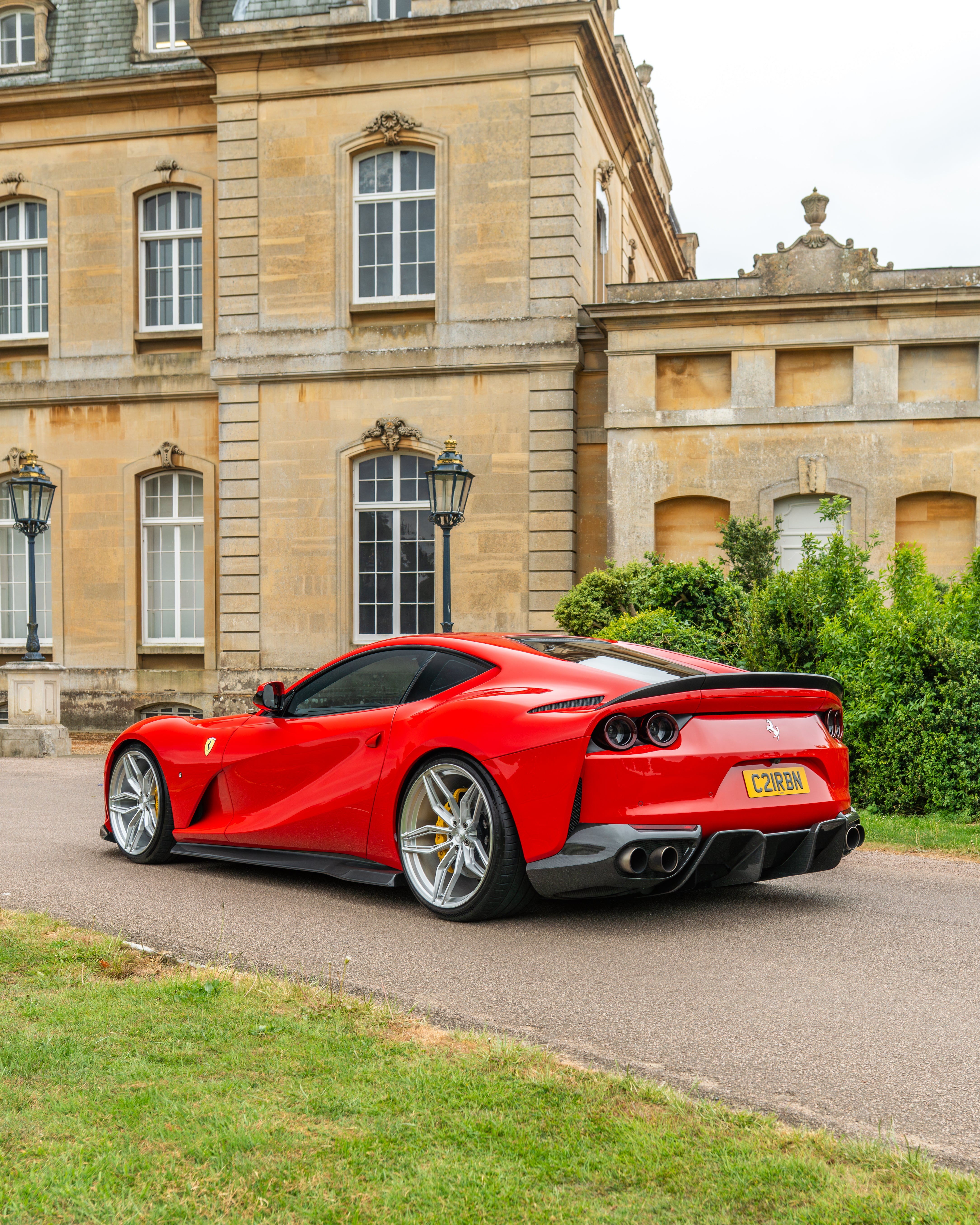 FERRARI 812 SUPERFAST CARBON FIBRE DIFFUSER - CT DESIGN