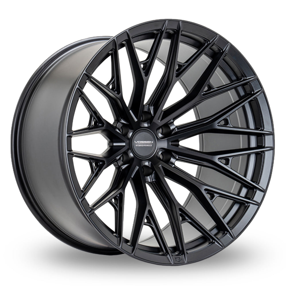 Vossen HFX-6 (10x20) (Super Deep Concave) Satin Black