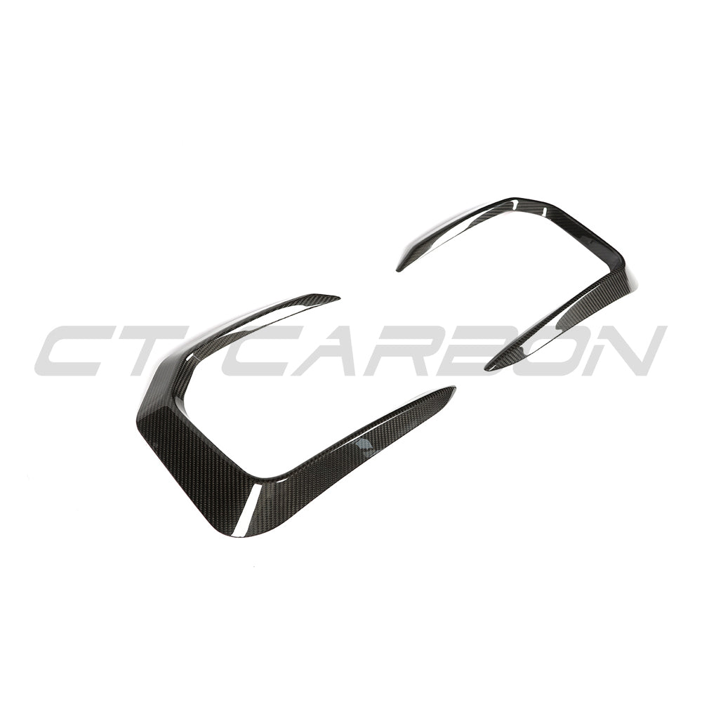 RANGE ROVER L460 2022+ CARBON FIBRE FRONT BUMPER TRIM - CT DESIGN