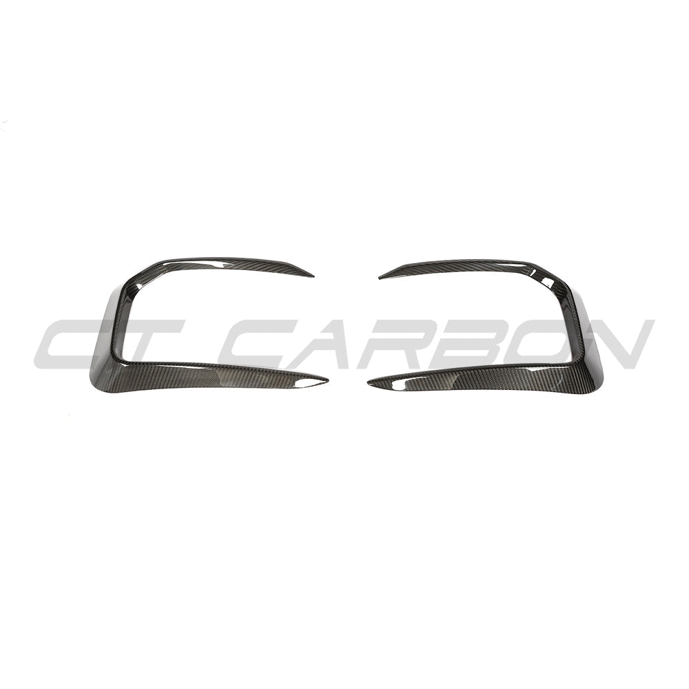 RANGE ROVER L460 2022+ CARBON FIBRE FRONT BUMPER TRIM - CT DESIGN