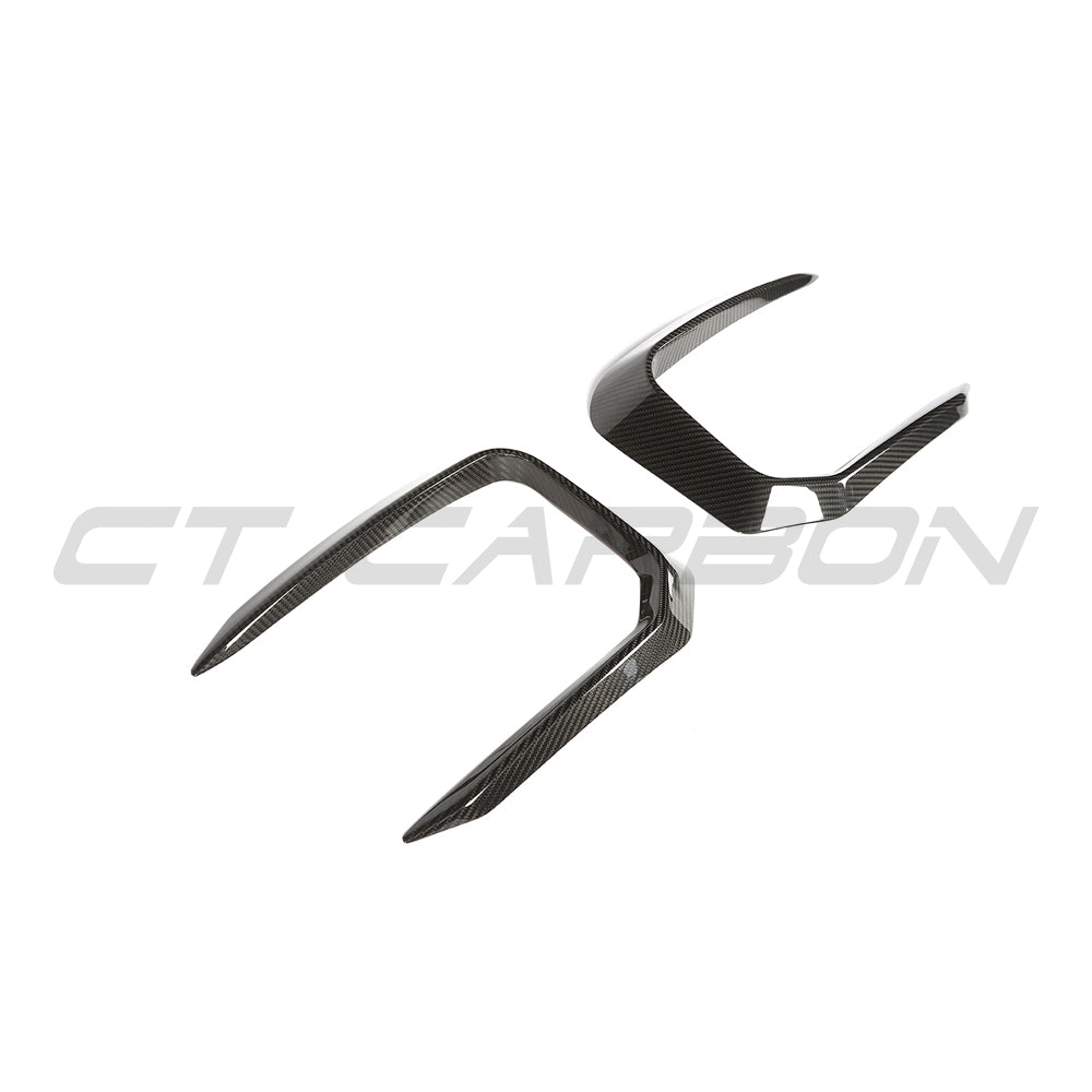RANGE ROVER L460 2022+ CARBON FIBRE FRONT BUMPER TRIM - CT DESIGN