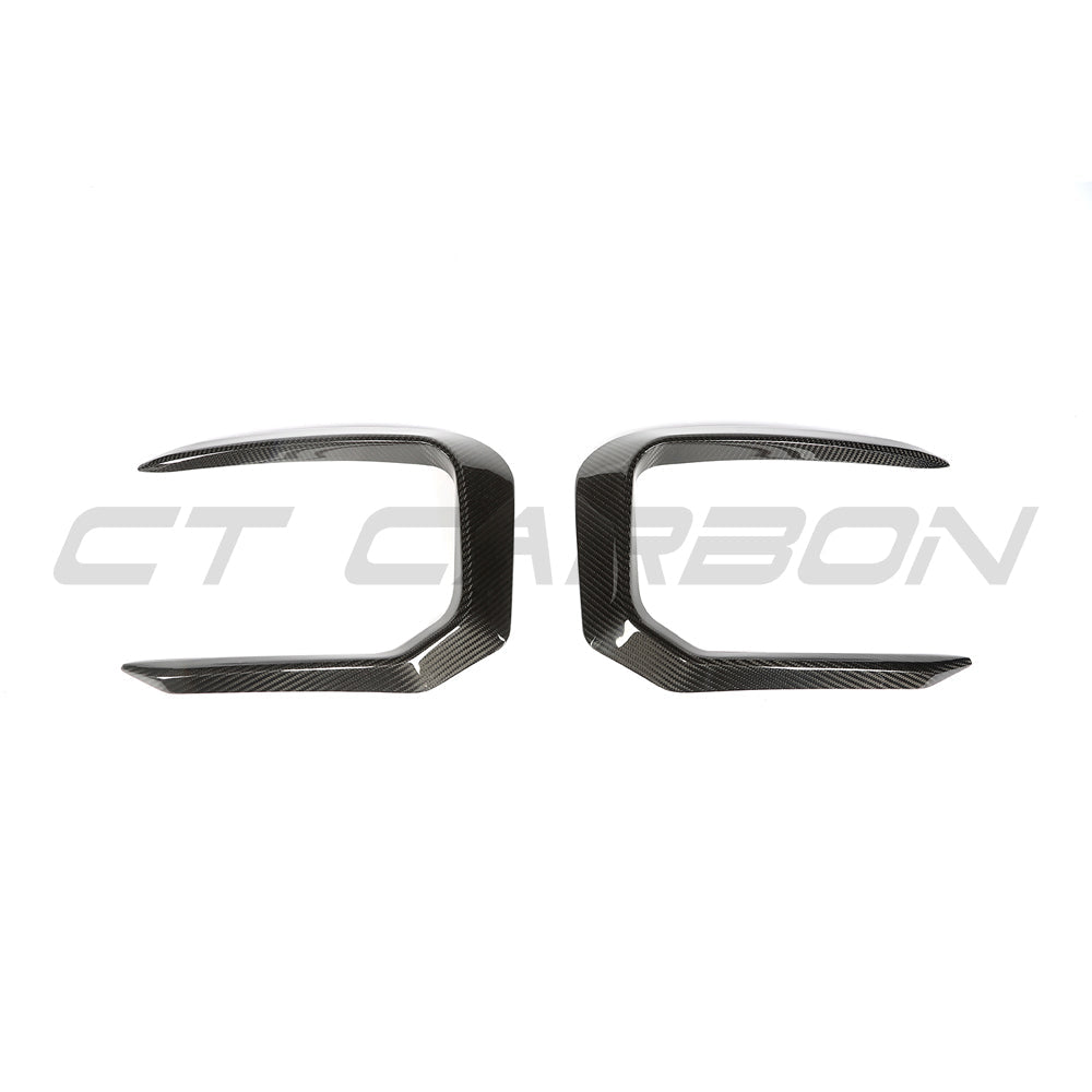 RANGE ROVER L460 2022+ CARBON FIBRE FRONT BUMPER TRIM - CT DESIGN