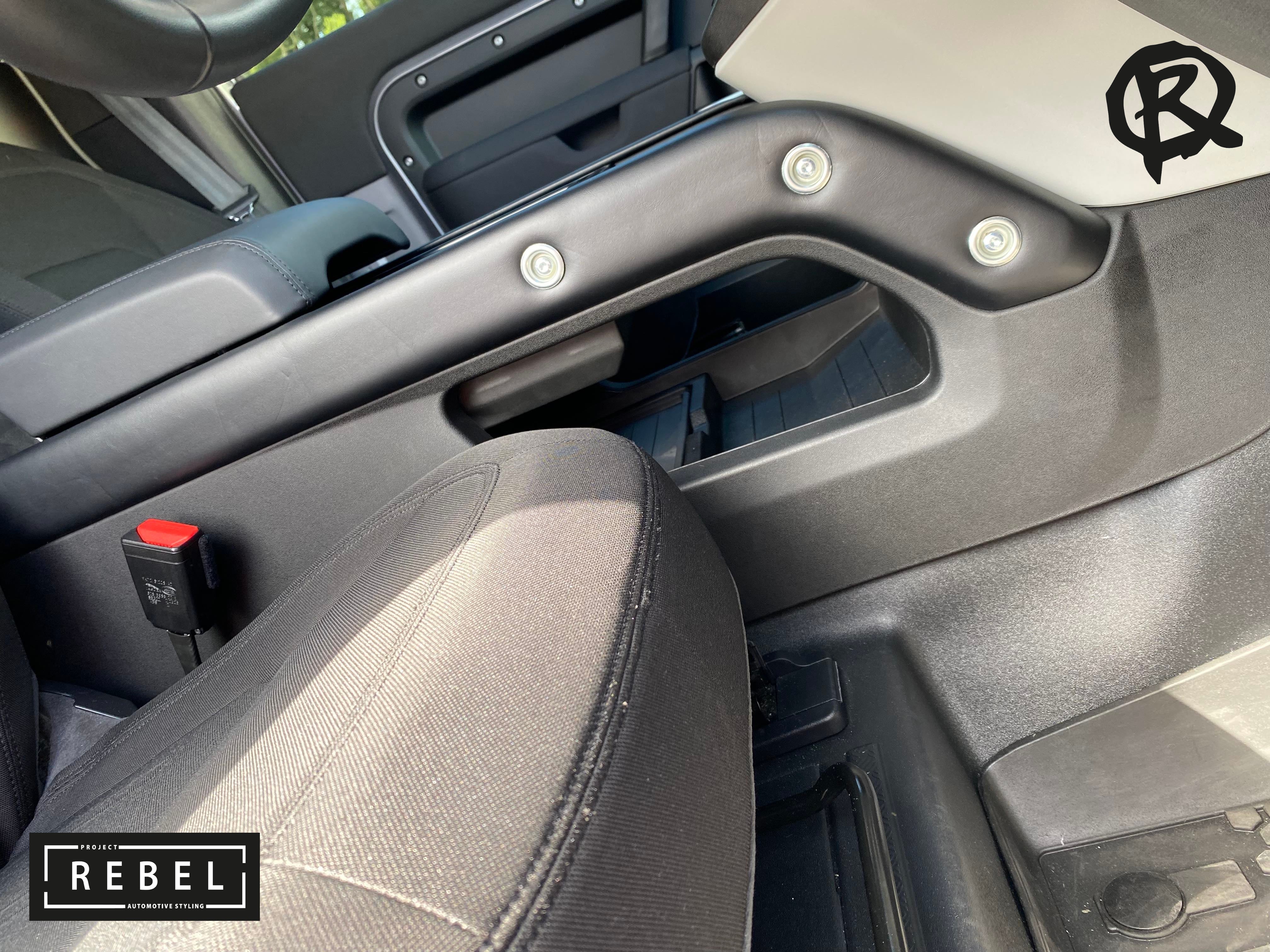 Defender L663 Middle Armrest Console - Complete Unit