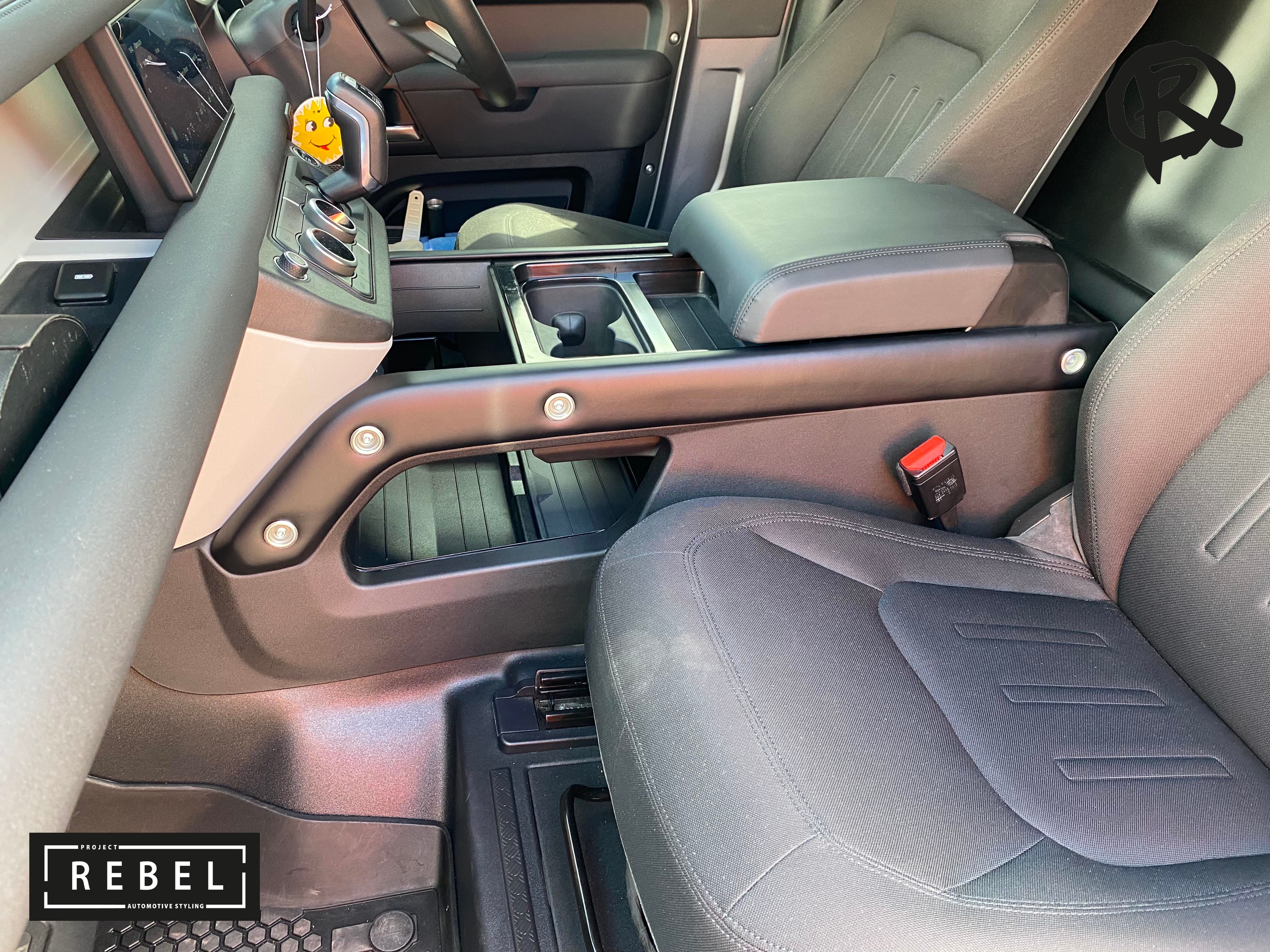 Defender L663 Middle Armrest Console - Complete Unit