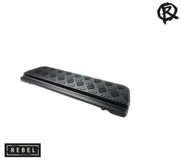 Defender L663 Side Step Replacement Tread Plates - Chequerplate Design