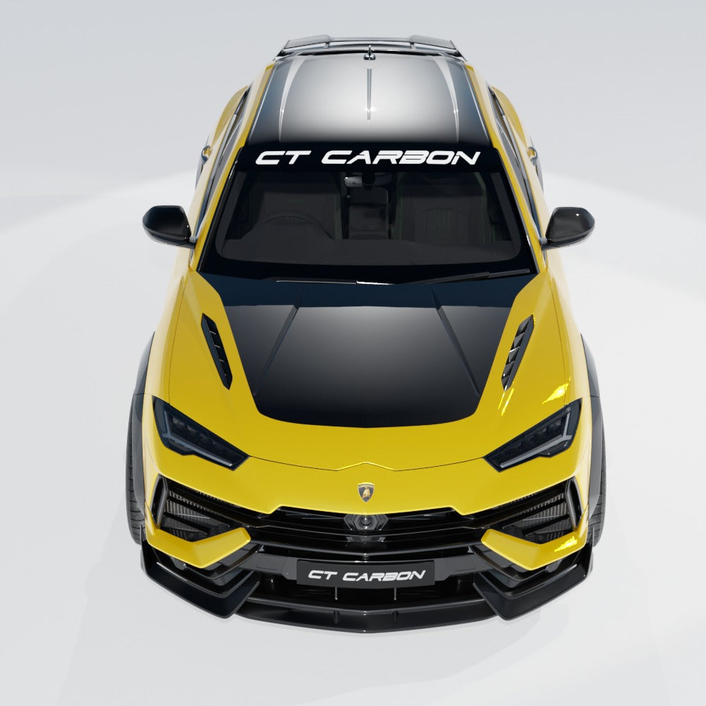 front of lamborghini urus performante ct design full carbon fibre kit
