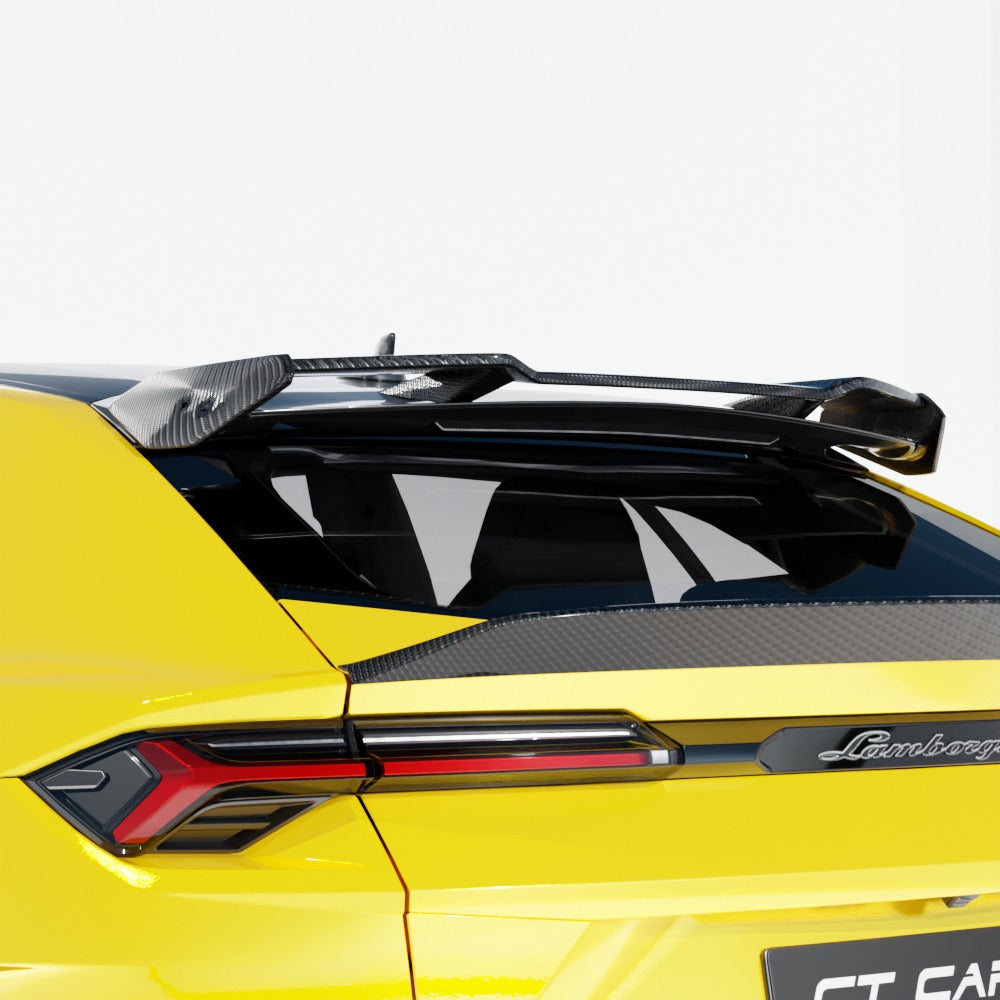 roof spoiler of lamborghini urus performante ct design full carbon fibre kit